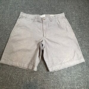 Goodfellow & Co Linden Short Mens 36 Gray 9 Inch Inseam 100% Cotton Chino Shorts